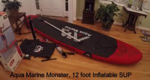Aqua-Marine-Monster-SUP-Review-12-foot-SUP-INFLATABLE-Paddle-board