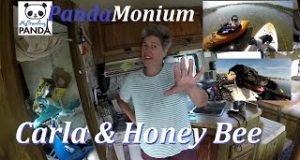 Carla-Her-22-Camper-Honey-Bee-Kayak-vs-Paddle-Board-RV-Living-Vlog