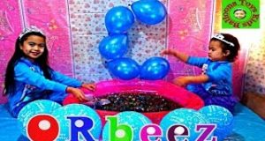 Disney-Cinderella-Movie-Videos-Super-Cool-Pool-Surprise-Toys-Orbeez-Explosion-Kids-Balloons-and-Toys