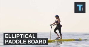 Elliptical-paddle-board