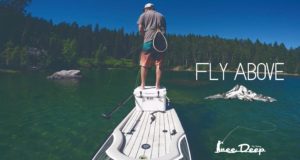 Fly-Above-Stand-Up-Paddle-Board-Fly-Fishing-Mt.-Hood-Oregon