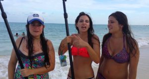 Girls-from-Mexico-Standup-Paddleboarding-Lessons-in-Playa-del-Carmen