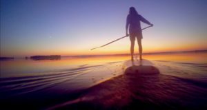 GoPro-Paddleboarding-Butler-Island-Sunset-HD