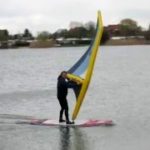 Irig-One-aufblasbares-Segel-Rigg-inflatable-Test-f.-Stand-Up-Paddle-SUP