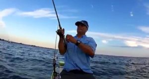 Paddle-Board-Fishing-With-A-Drift-Chute