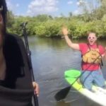 Paddle-Boarding-In-West-Lake-Park-Miami-Florida