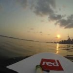 Paddle-Boarding-SUP-in-Lake-Ontario-Toronto-Centre-Island