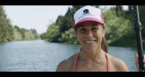 Paddle-boarding-with-Janice-Gaines-on-Nehalem-Bay