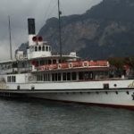 Switzerland-Lake-Lucerne-Paddle-Steamer-at-Fluelen