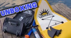 Unboxing-Makaio-Kula-Nui-115-iSUP-Stand-Up-Paddling-Board-deutsch