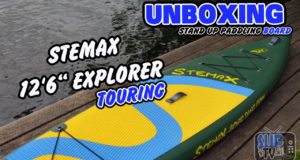 Unboxing-STEMAX-126-EXPLORER-iSUP-Touring-Board-deutsch