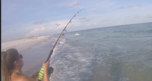 VLOG-209-Beach-Day-She-Caught-a-Shark-That-Paddle-Board-