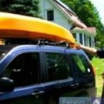 White-Water-Canoeing-Gear-Using-a-Car-Rack-to-Carry-a-Canoe